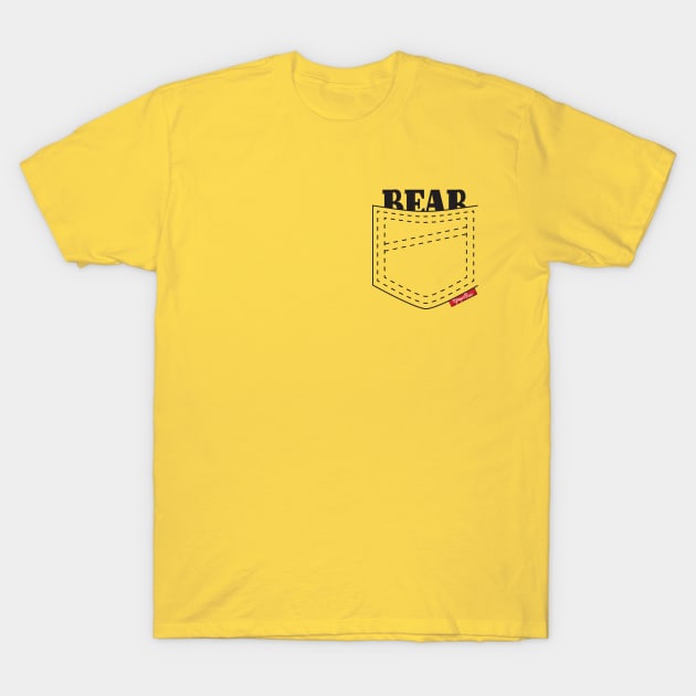 Pocket Bear T-Shirt by GingerbearTease